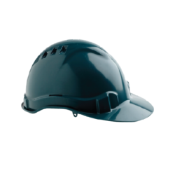 V6 Hard Hat Vented with Pushlock Harness – Green